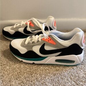 Nike Women’s White, Black, and Teal Sneakers